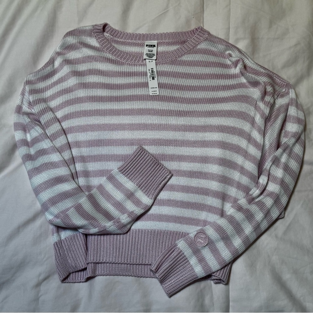 Victoria secret PINK striped sweater
